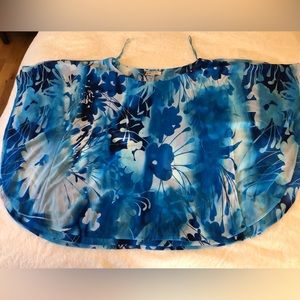 Jennifer Lopez Floral Angel Sleeve shirt